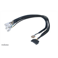 Cablu Akasa Flexa FP5S 5PWM SATA 45cm