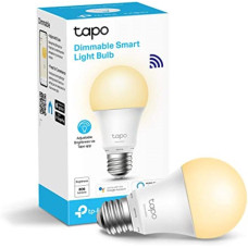 Bec smart TpLink Tapo L510E led E27 8.7W 806 lumeni alb cald A60